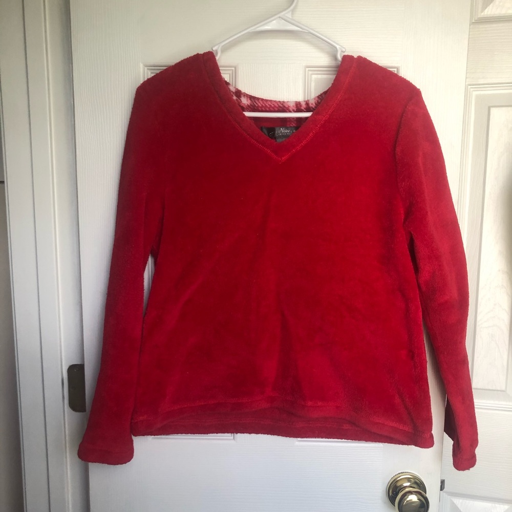 Red sweater
